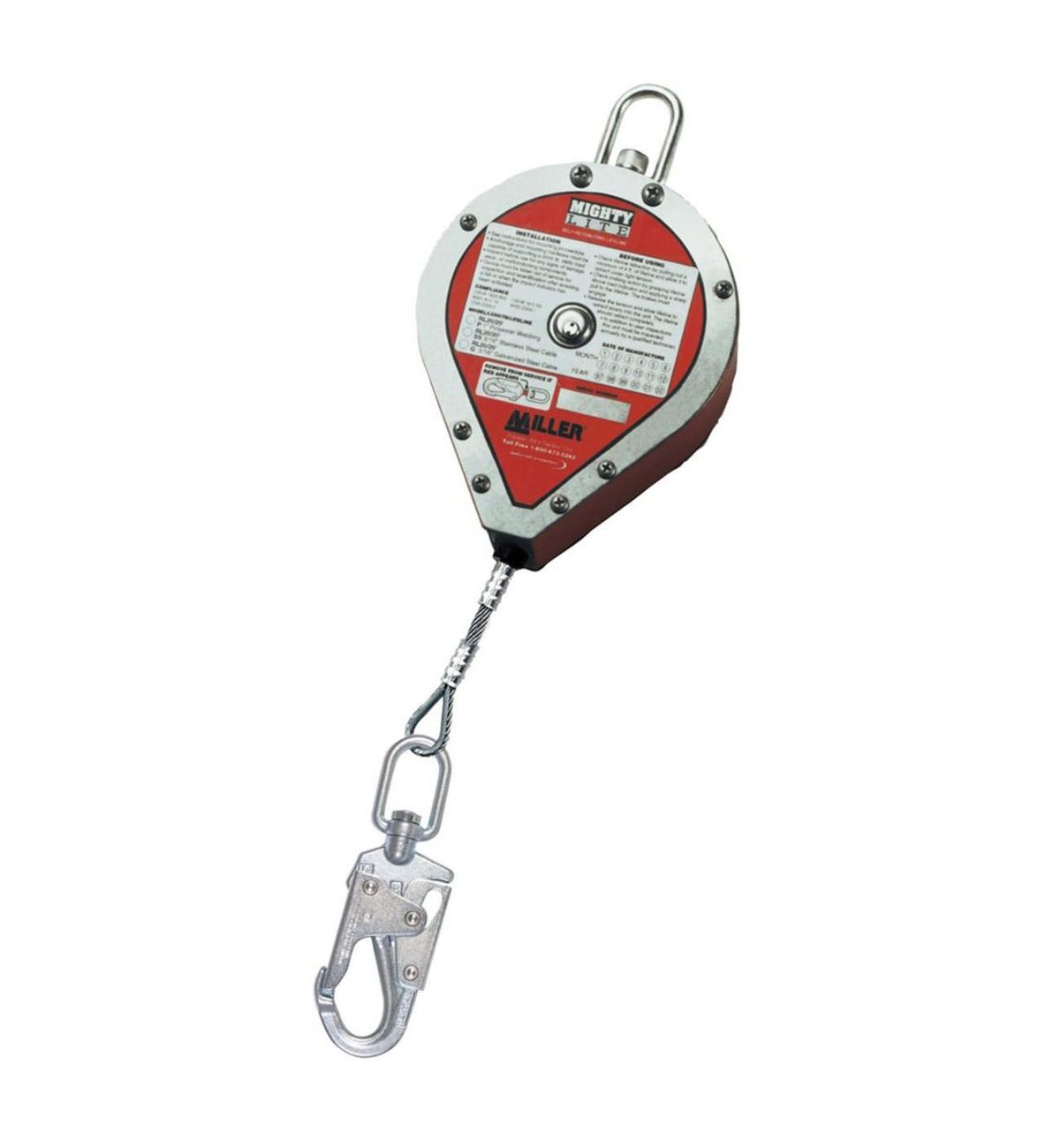 Linea retractil Honeywell inox Migthylite 9 mts