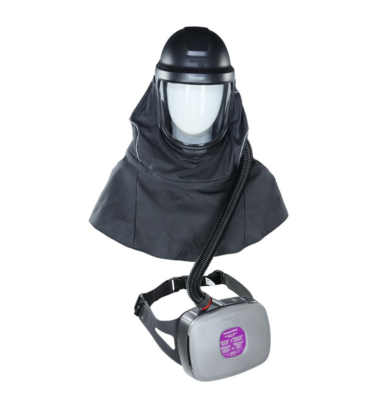 Equipo PAPR Honeywell Primair 9200 con Casco (Motor , Traquea y Hepa)