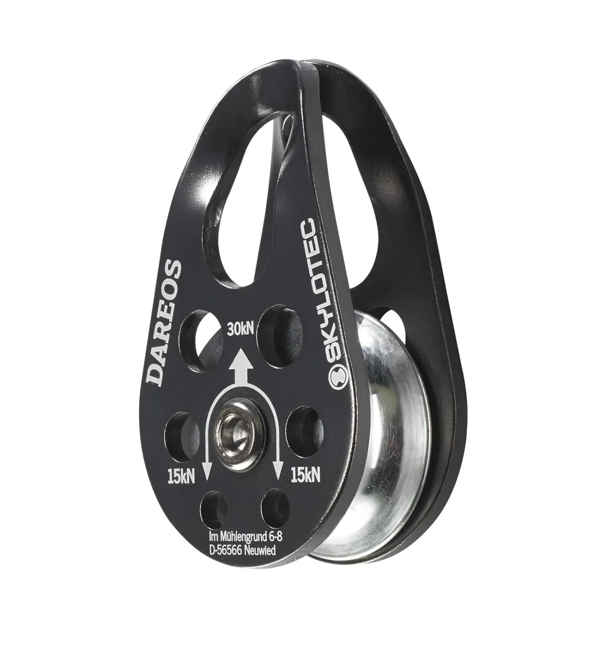 Polea Skylotec Cuerda Simple Dareos 2 Mosquetones
