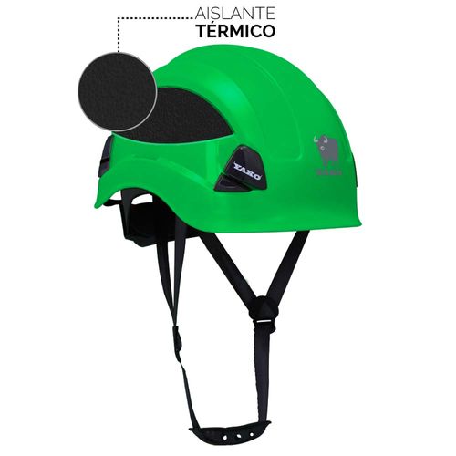 Casco de seguridad Altura Yako Verde fluor